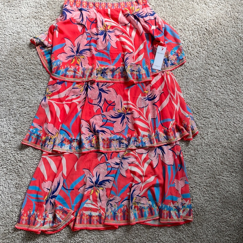 NWT Tiered Maxi Skirt